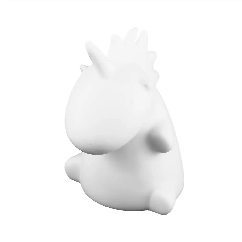 Ночной светильник в виде единорога креативная светодиодная Ночная лампа