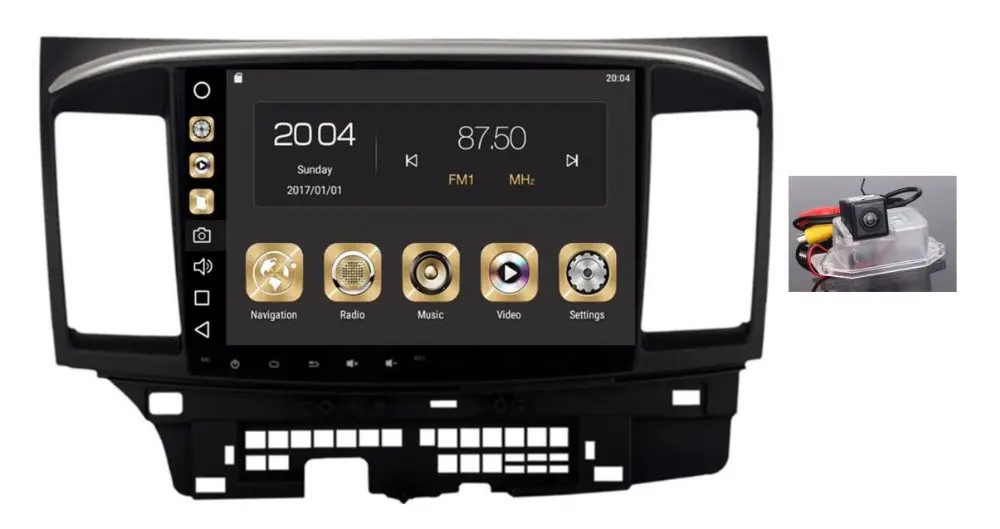 IPS 4 Гб ОЗУ 8 ядер 32 ПЗУ 10 2 дюймов Android 0 автомобильный Dvd Gps для Mitsubishi Lancer радио