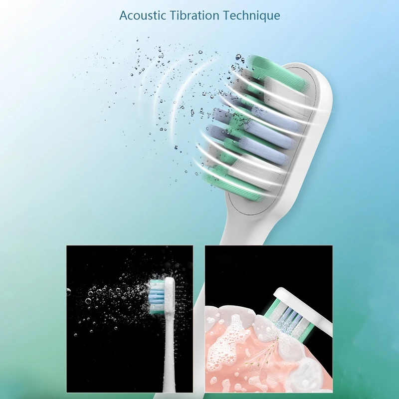 

Sonic Electric Toothbrush Rechargeable USB Adult Metal Handle Automatic Toothbrush Brush