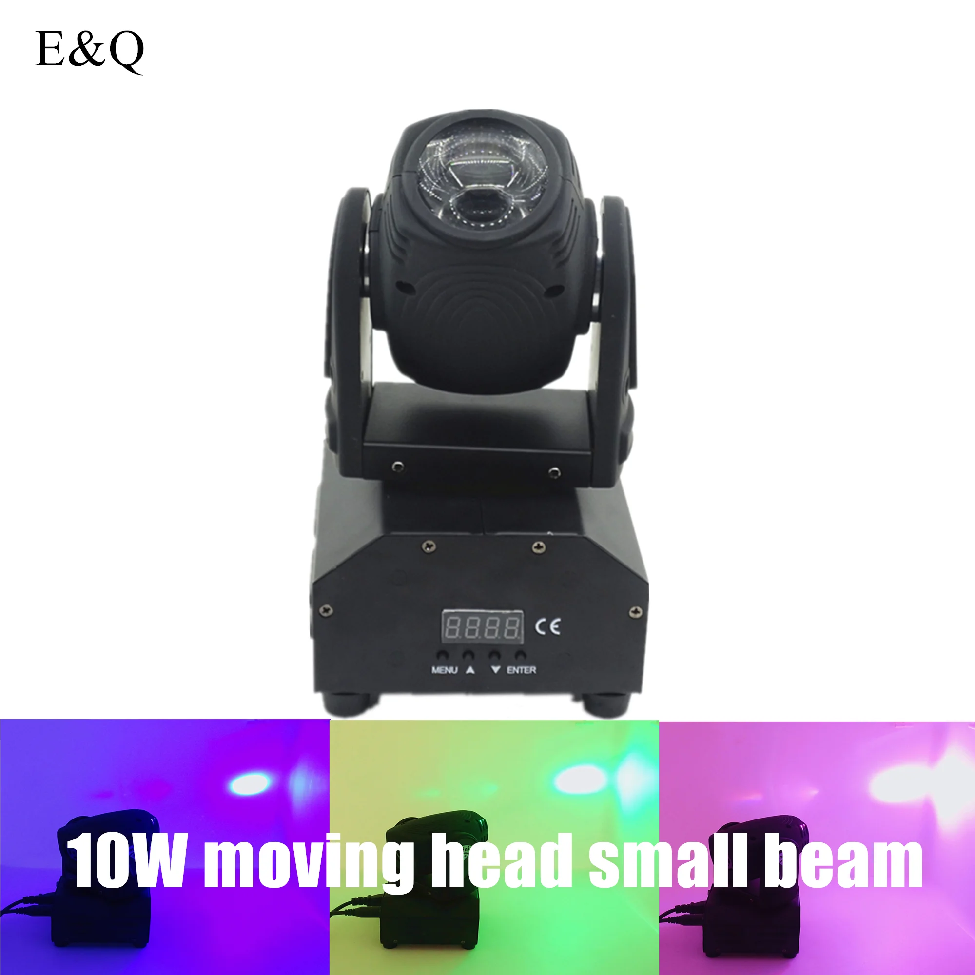 Mini LED disco shaking head 10W image good lighting effect home entertainment party nightclub dance party stage effect