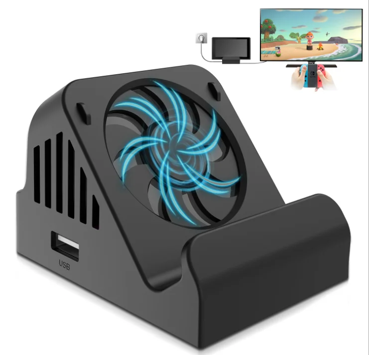 

Switch Dock TV Projection Charging Dock for Switch Cooling Fan Portable Switch Charging Stand