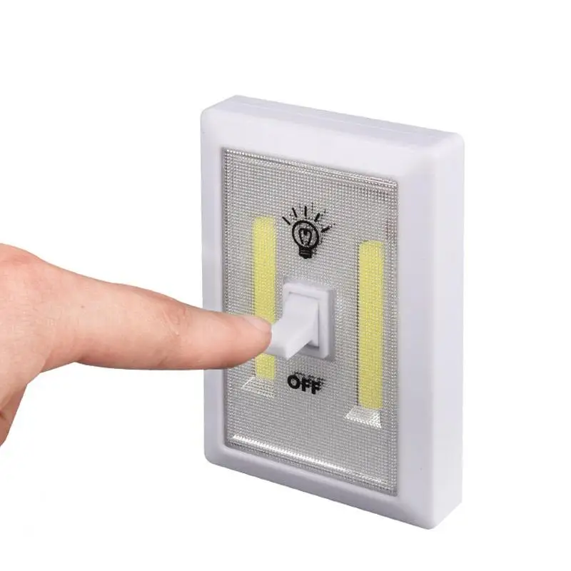 COB Led Новинка лампа беспроводной Крытый настенный светильник 4 шт. AAA батарея