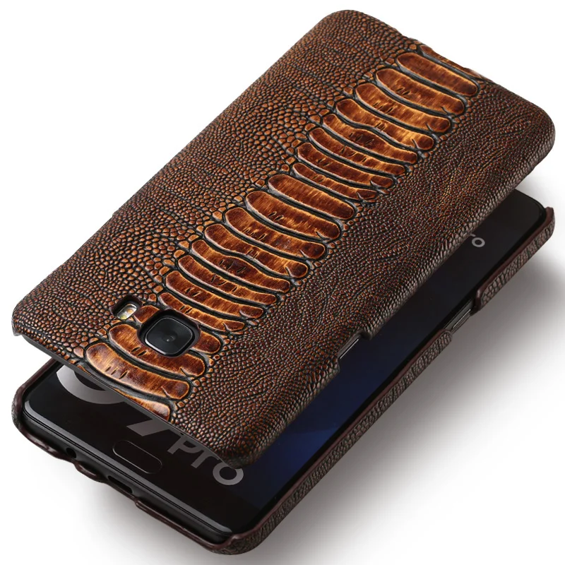 Genuine Leather Phone Case For Samsung Galaxy S8 S9 Plus Lizard Texture Back Cover S7 Edge A5 A7 J3 J5 J7 2017 Cases |