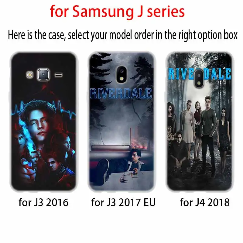 Мягкий чехол из ТПУ для Samsung Galaxy J6 J8 J5 J7 J4 Core Plus 2018 2016 2017 EU Prime Pro Ace Riverdale Season |