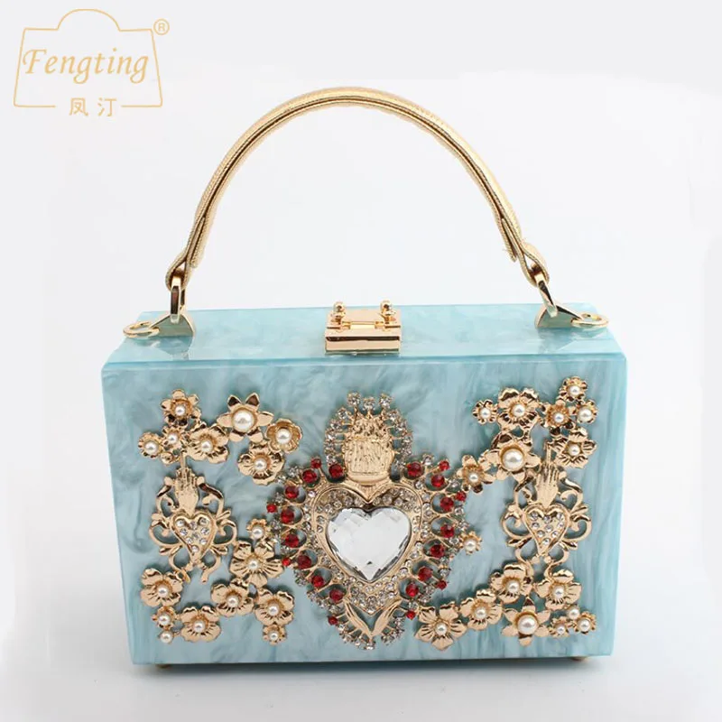 Стразы маленькая коробка клатч роскошные свадебные вечерние сумочки женские