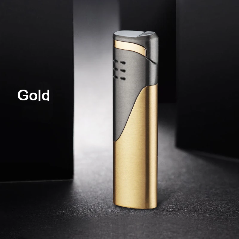 Ветрозащитная Зажигалка Torch Turbo 1300 C ультратонкая металлическая длинная струйная