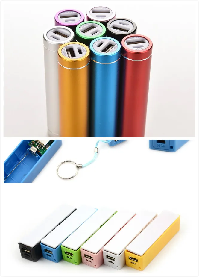 2 вида портативного внешнего аккумулятора 18650 внешнее резервное зарядное