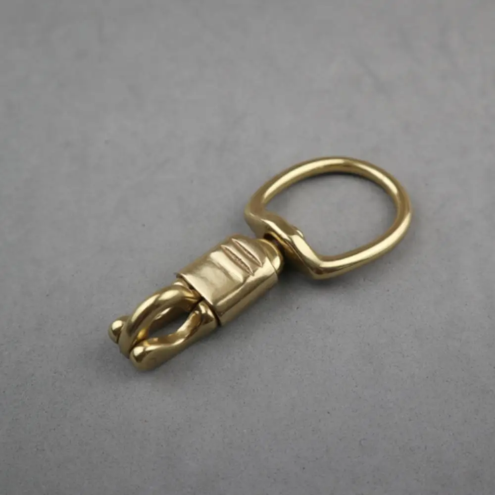 Товары для домашних животных карабин из твердой латуни с поворотным болтом