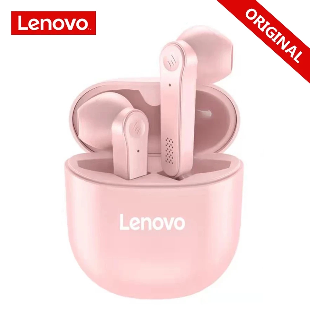

TWS-наушники Lenovo PD1 Bluetooth, беспроводные наушники-вкладыши с сенсорным управлением, стереонаушники с микрофоном и басами