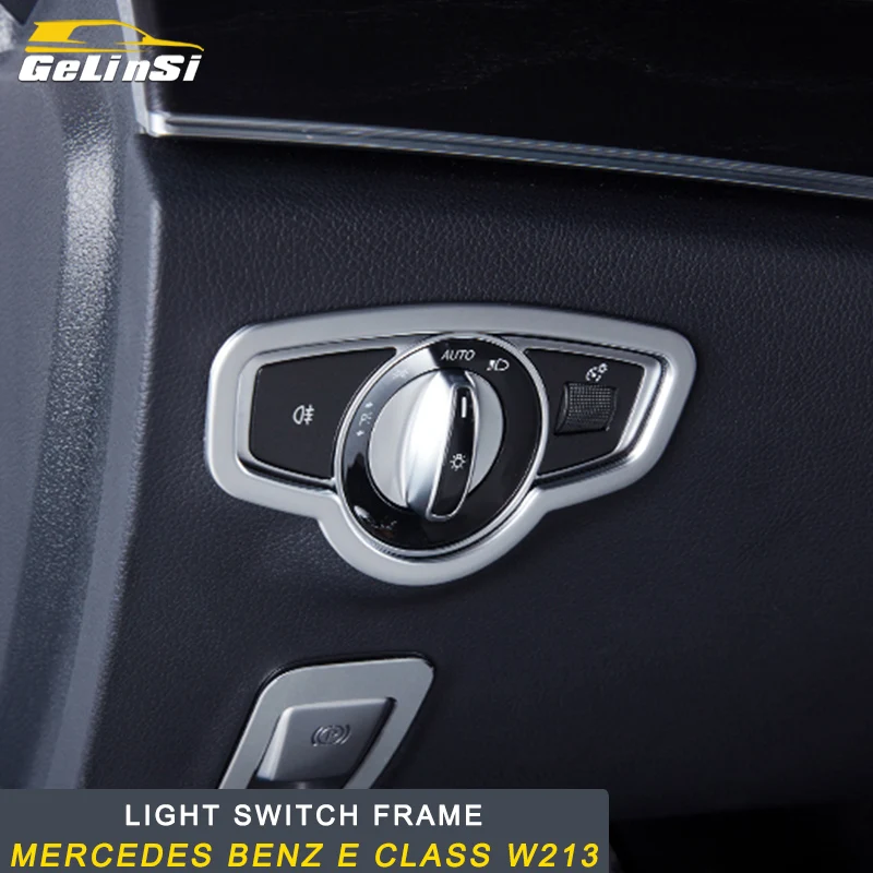 GELINSI для Mercedes Benz E Class W213 C W205 Автомобильная фара переключатель кнопка крышка