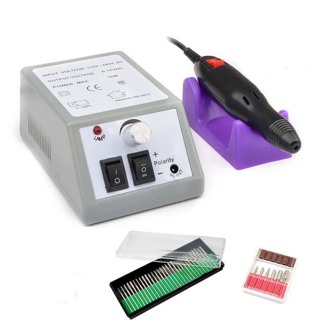 Электрическая пилка для ногтей регулируемая скорость электрическая дрель