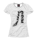 Футболка женская Заглавная Л (Буквы)