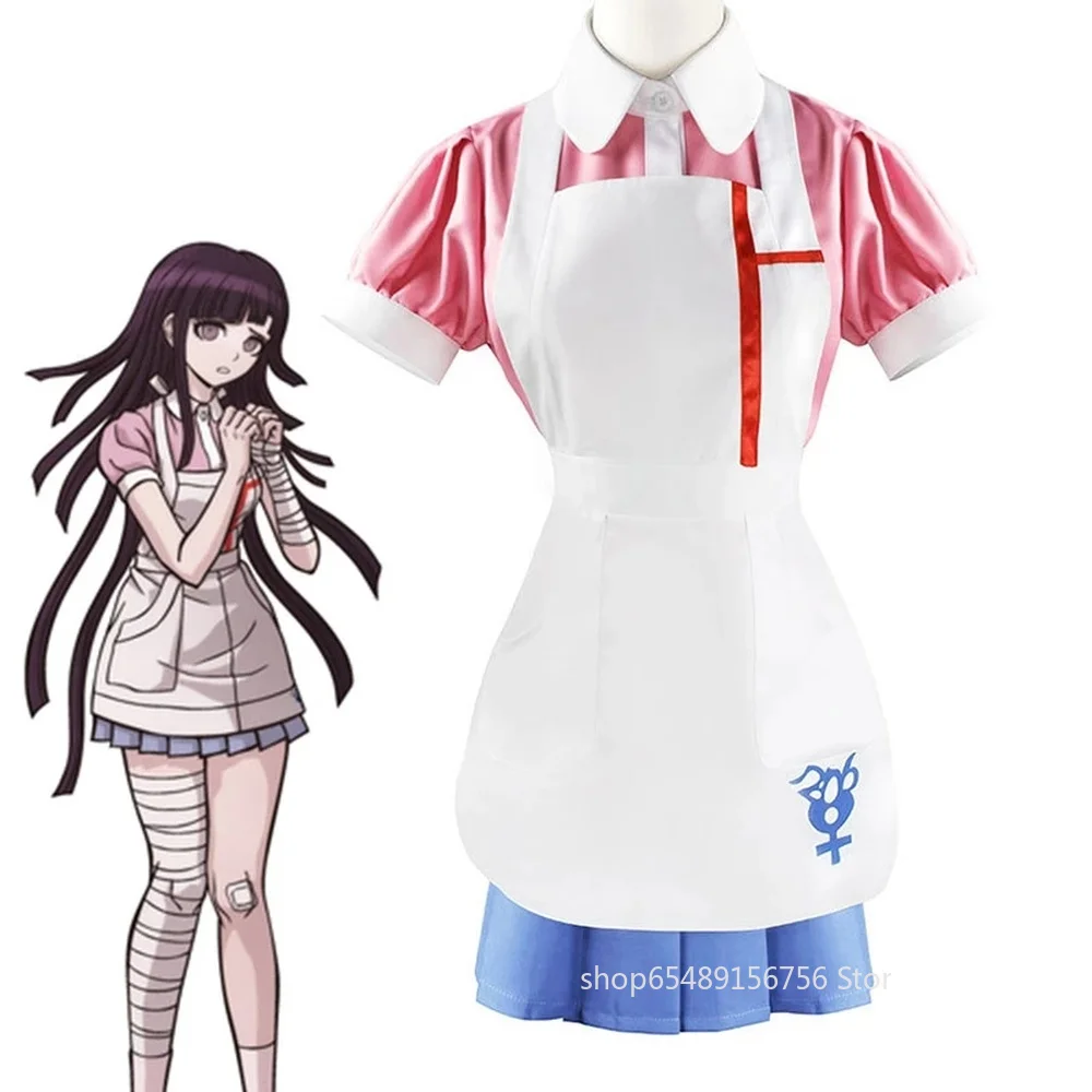 Косплей-костюм мицукан Мики из аниме данганронпа Рождественский карнавальный