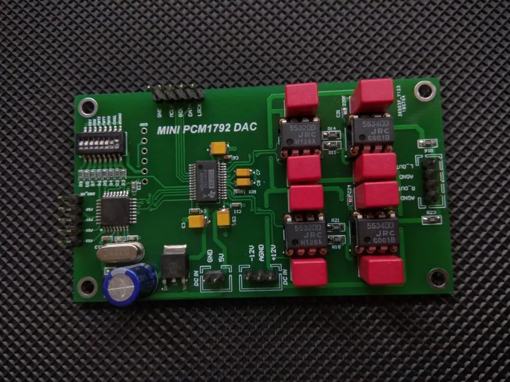 Новое поступление! Hi Fi PCM1792 DSD DAC аудио декодер сборная плата 24 бит 192 кГц поддержка