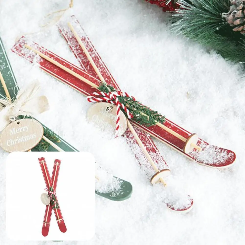 

Круглый уголок, прочные Изящные рождественские украшения, деревянные Рождественские Подвески с ремешком, товары Вечерние