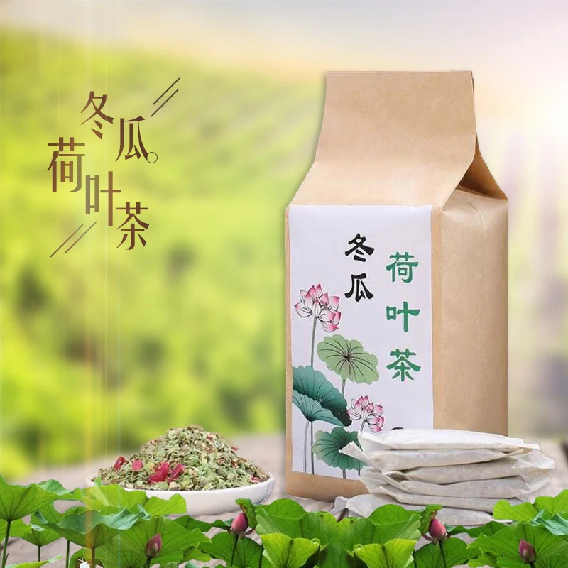 Зимний чайный пакетик с листьями дыни лотоса зимний пакет для семян кассии