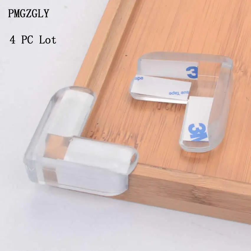 4 шт Детские младенческие силиконовые защитное устройство стол угловая защита от детей для предупреждения столкновений край уголки гвардейский Обложка для детей