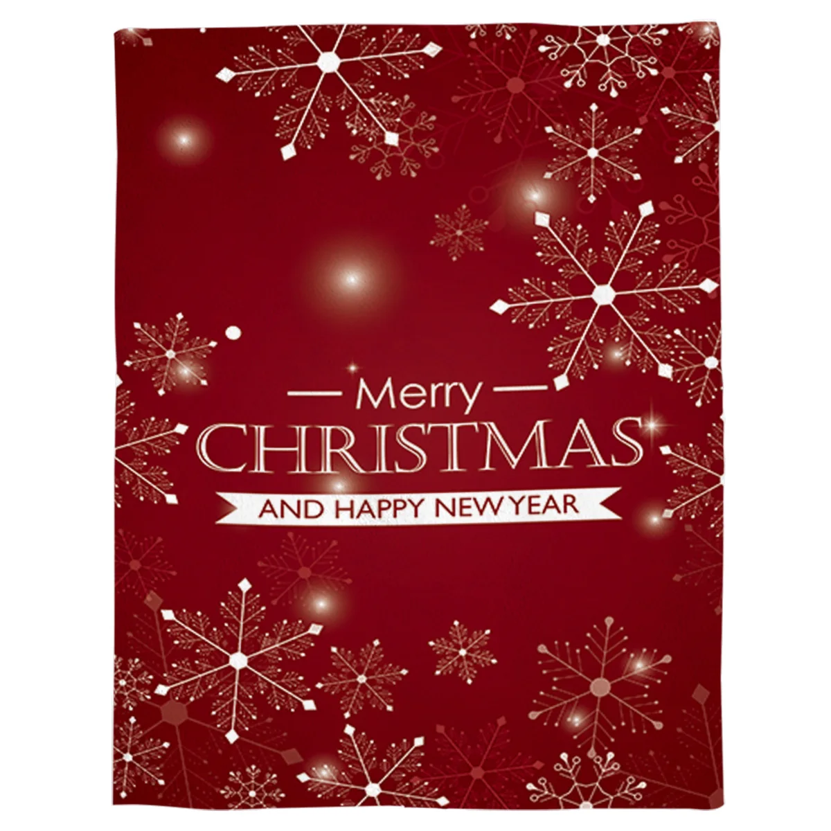 Мягкое удобное фланелевое одеяло Merry Christmas Снежинка печать пледы одеяло Рождество s красный диван простыни Прямая поставка