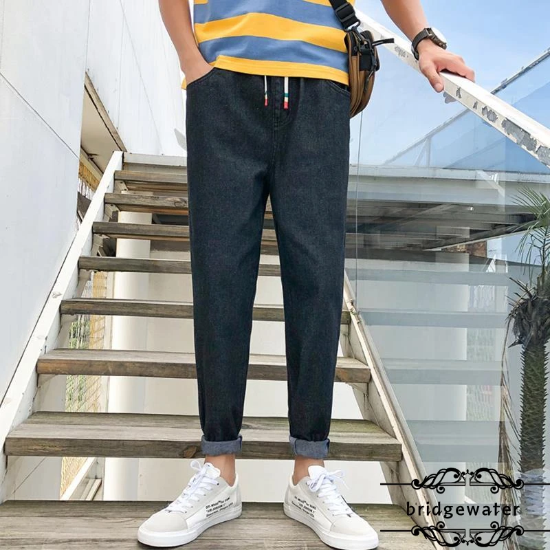 Bridgewater Stretch Slim Dark Jeans Men's Trendy Cropped Pants Elastic All-match Boys Autumn New Fashion Casual Pants
Bridgewater Stretch Slim Dark Jeans Men's Trendy Cropped Pants Elastic All-match Boys Autumn New Fashion Casual Pants