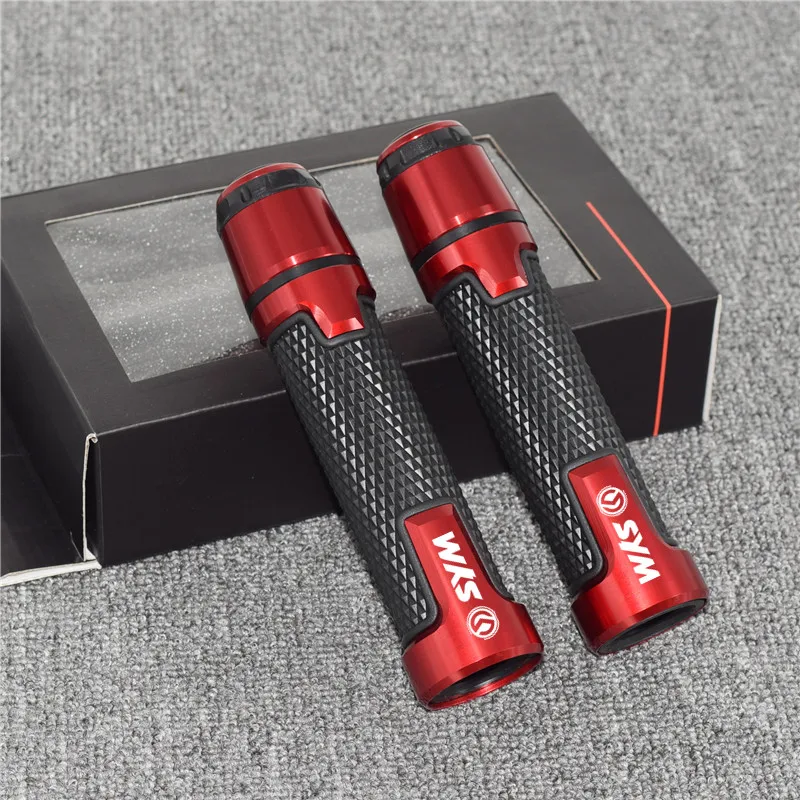 Universal 7/8&quot Motorcycle handle grip for SYM Joymax Z 125 200 250 300 GTS 250i 300i T3 CNC Aluminum scooter handlebar grips |