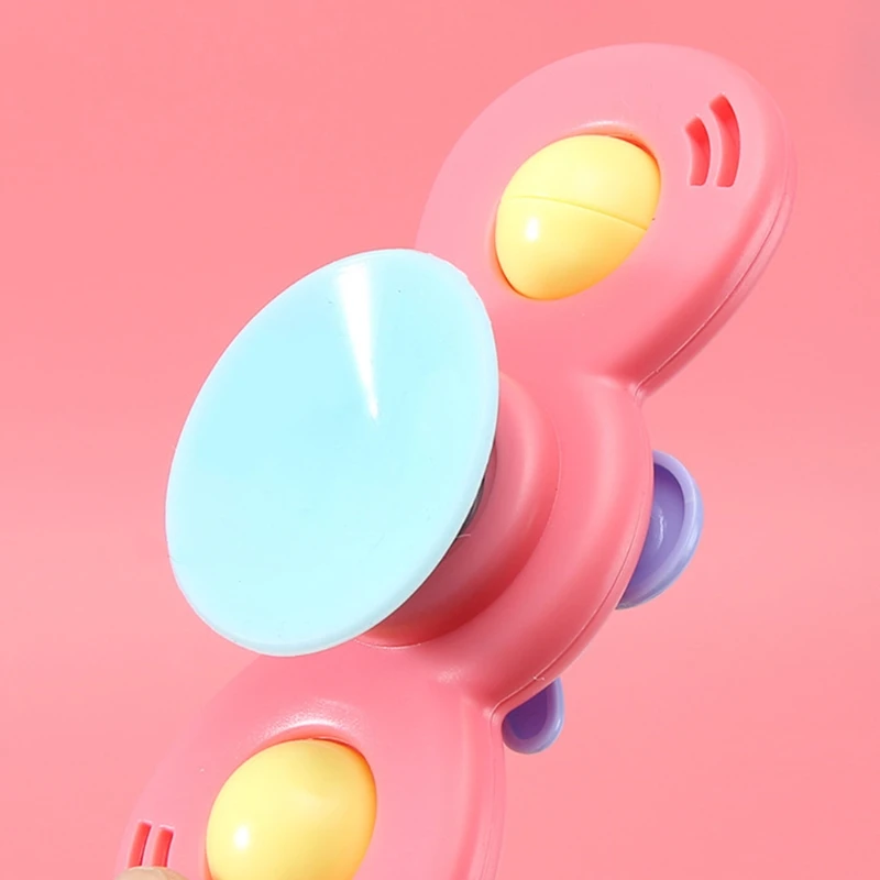 

Rotating Flower Sucker Makes Sound Baby's Fun Dining Table And Chair Insect Sucker Turn And Turn Happy Rattle Toy