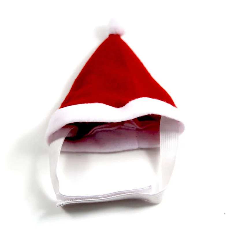 

Pet Christmas Decoration Set Pet dog hat Dog scarf Fleece Christmas cat scarf cute Hats for cats Pet photo props Cat Accessories