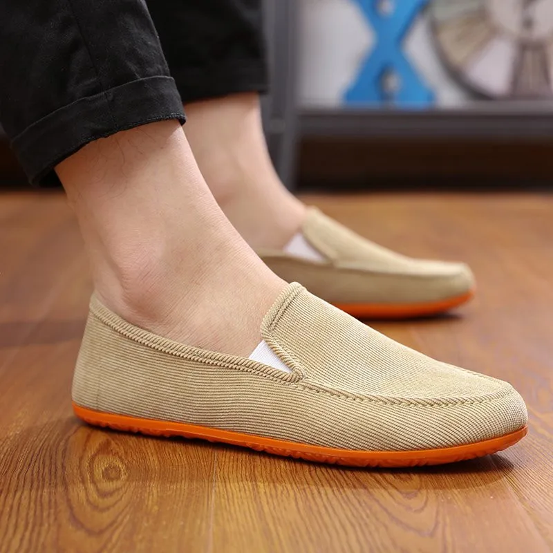 Мужские мокасины camel коричневые для вождения Брендовая обувь 2019 | Обувь