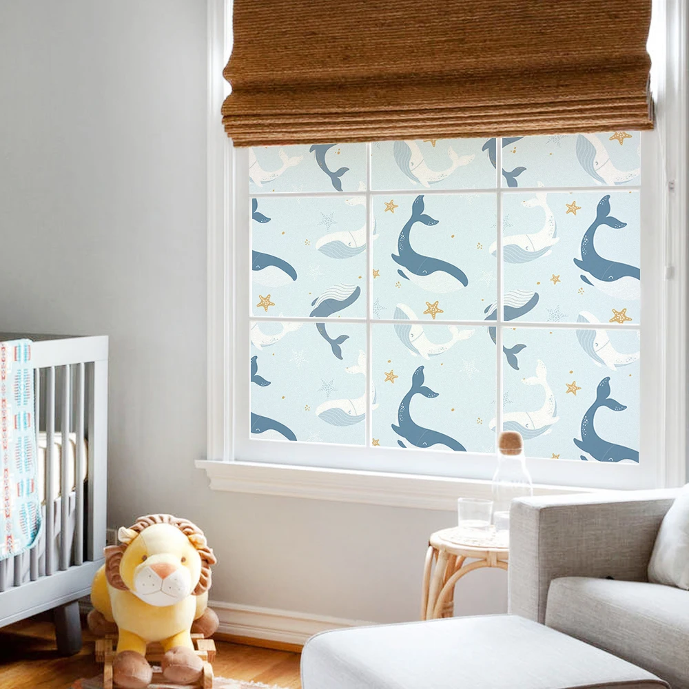 Декоративная пленка для детских комнат на окно конфиденциальности защита от