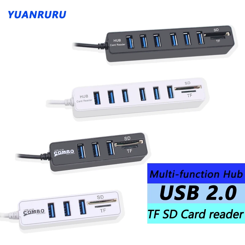 Usb хаб 2 0 Мульти USB док станция высокоскоростной разветвитель на возраст 3 6 Порты