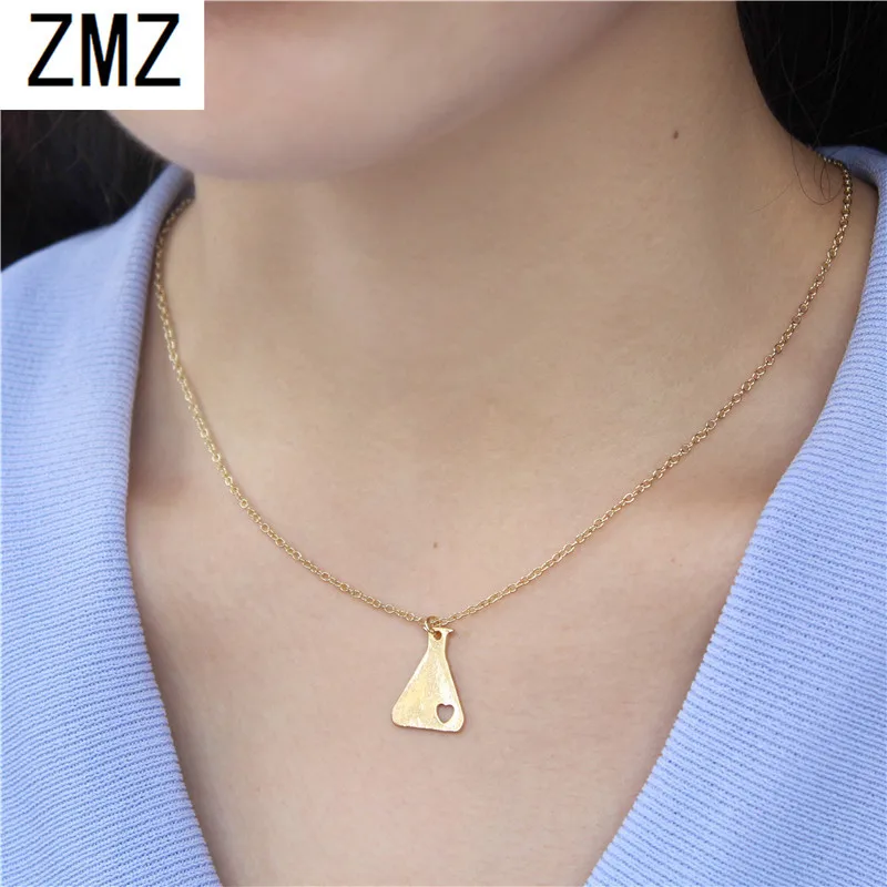 2019 Европа/US модные химические бутылки кулон милый химической из валяной кожи