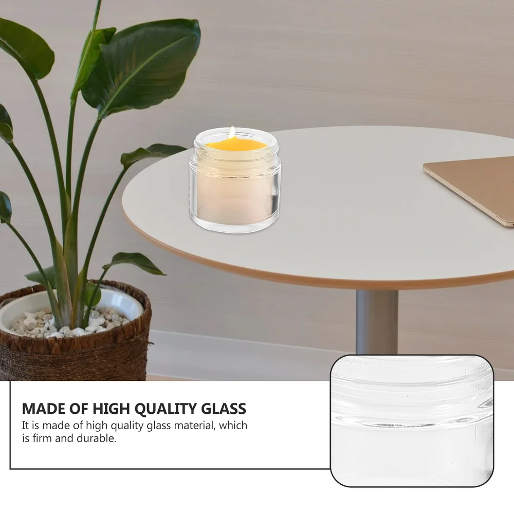 

10pcs Aromatherapy Candle Cans DIY Candle Making Jars Craft Candle Tin Container