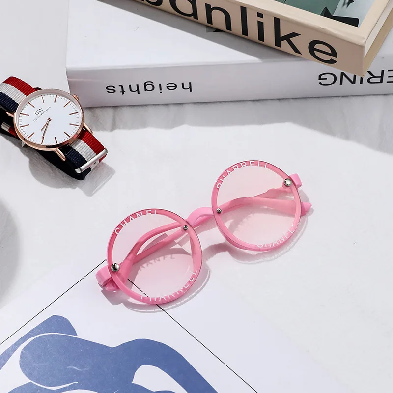 Весенне летние детские солнцезащитные очки модные Мультяшные для мальчиков и