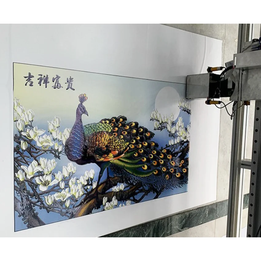 Высококачественный вертикальный настенный 3D-принтер с печатной головкой Dx5/7/10 |