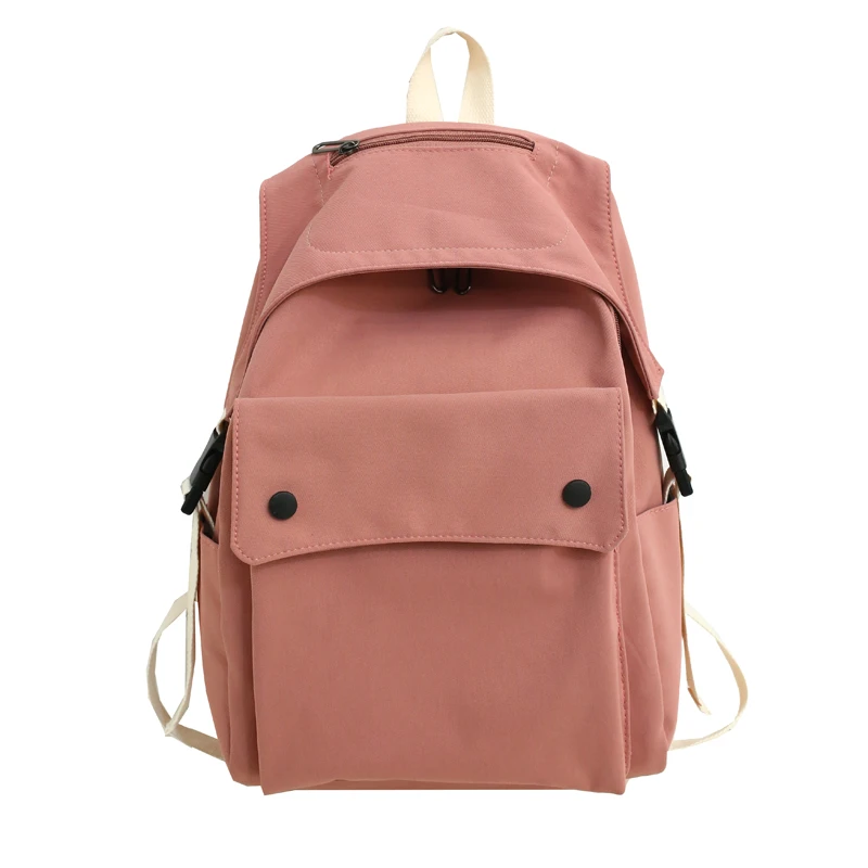 

Female Ins Simple Style Backpack Women Large Capacity Backpacks for School Teenagers Girls Harajuku School Bag Korean College