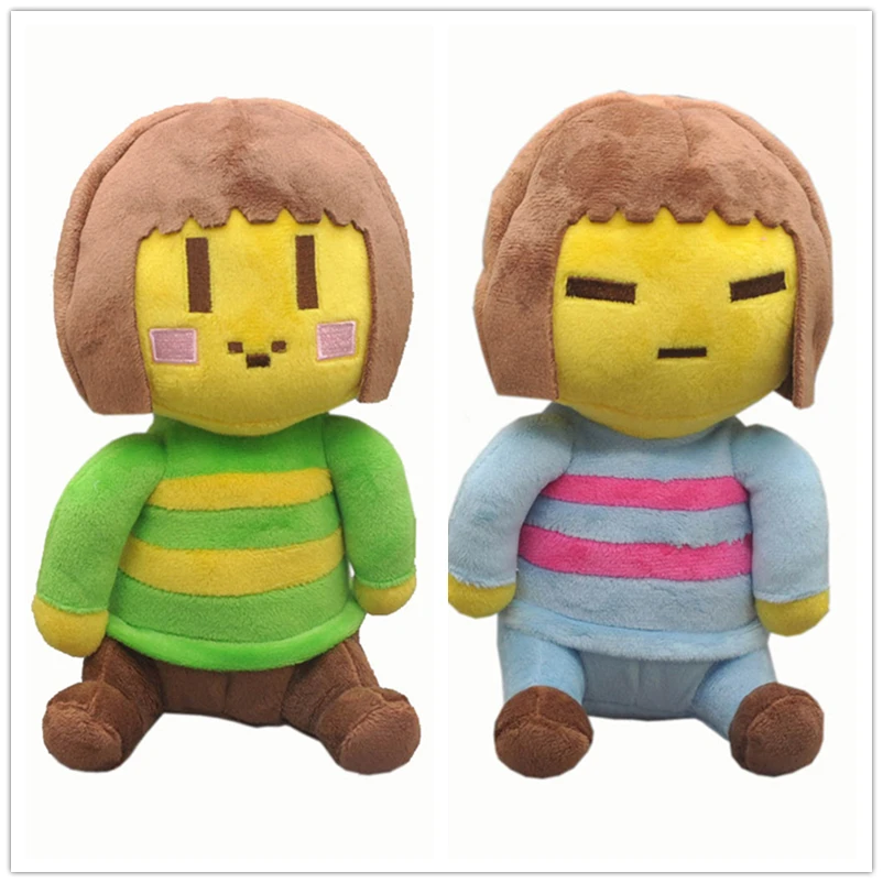 3 вида 25 см Undertale плюшевые игрушки куклы Sans Frisk Chara мягкие Мультяшные на день