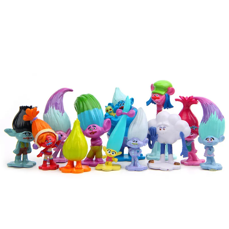 Hasbro 12 шт. в комплекте эльф тролли ручной работы куклы декоративная модель игрушка
