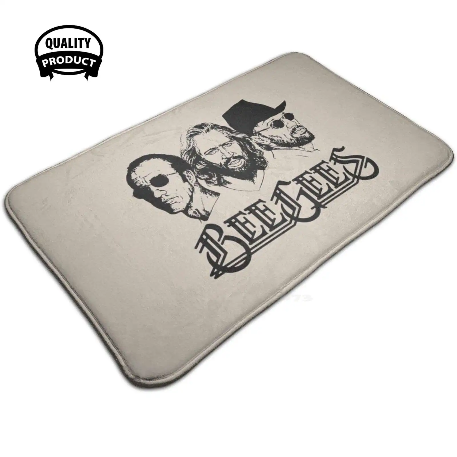 Дверной коврик Bijiz для ног домашний Энди Джибб Би джибби Джес тень танцующий