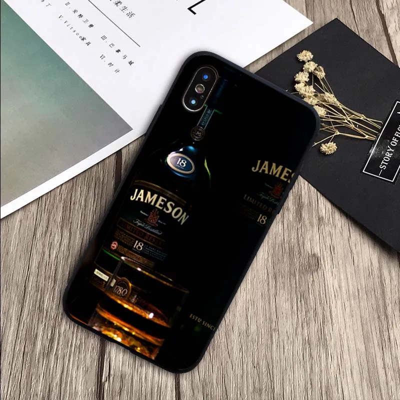 Чехол Jameson Irish Whiskey из мягкого силикона черного ТПУ для телефона чехол для iPhone 6 6plus 7 8 plus 5 5S SE X XR XS Max - Цвет: H19071108-06.jpg