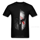 Модная мужская футболка Momon Labe Spartan, 3D футболка, хлопковые топы, графические футболки с тяжелой металлической маской, футболка размера плюс, черная одежда