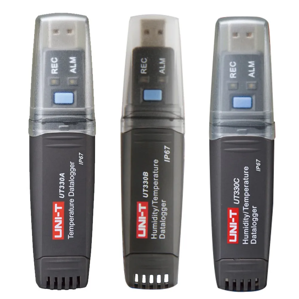 

USB-устройство для измерения температуры и влажности T330A/UT330B/UT330C