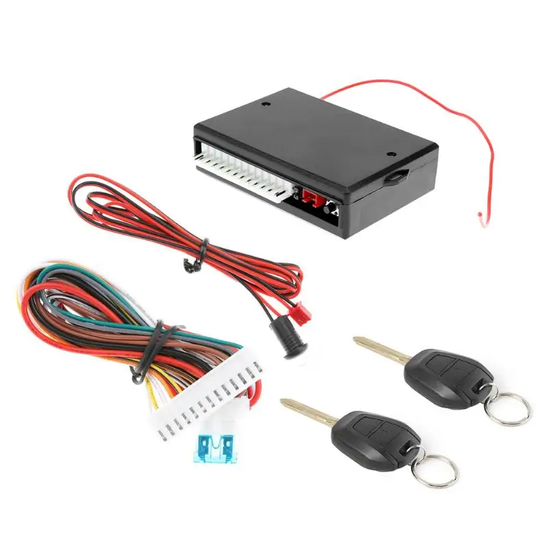 Универсальный светодиодный Автомобильный Дверной замок продуманное