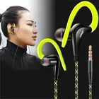 Спортивные наушники, наушники с разъемом 3,5 мм, стереогарнитура с микрофоном для бега, наушники с крючком для Meizu