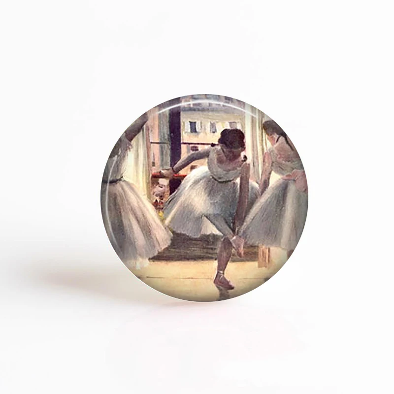 5 шт./лот набор аксессуаров для балета стеклянный кабошон подвеска ручной работы |