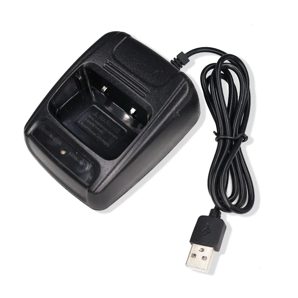 100 original baofeng bf 888s usb charger li ion battery charger input 5v 1a for walkie talkie bf 888s bf888s two way radio free global shipping