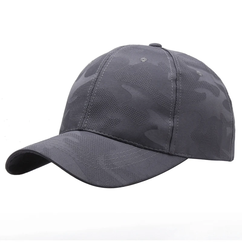 

Outdoor Sun Hat Fashion Baseball Cap Cotton Wild Headwear Solid Color Visor Classic Headgear Knitted Camouflage Baseball Cap