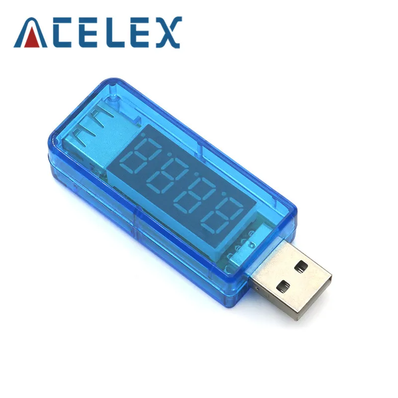 Цифровой USB мобильный мощность зарядки Ток Напряжение тестер метр мини зарядное