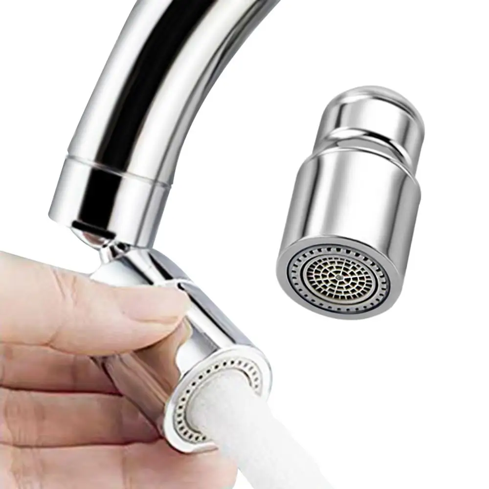 

Movable 360° Rotatable Kitchen Faucet Sprayer Head Replacement Anti -Splash Tap Booster Shower and Water Saving Sink Faucet