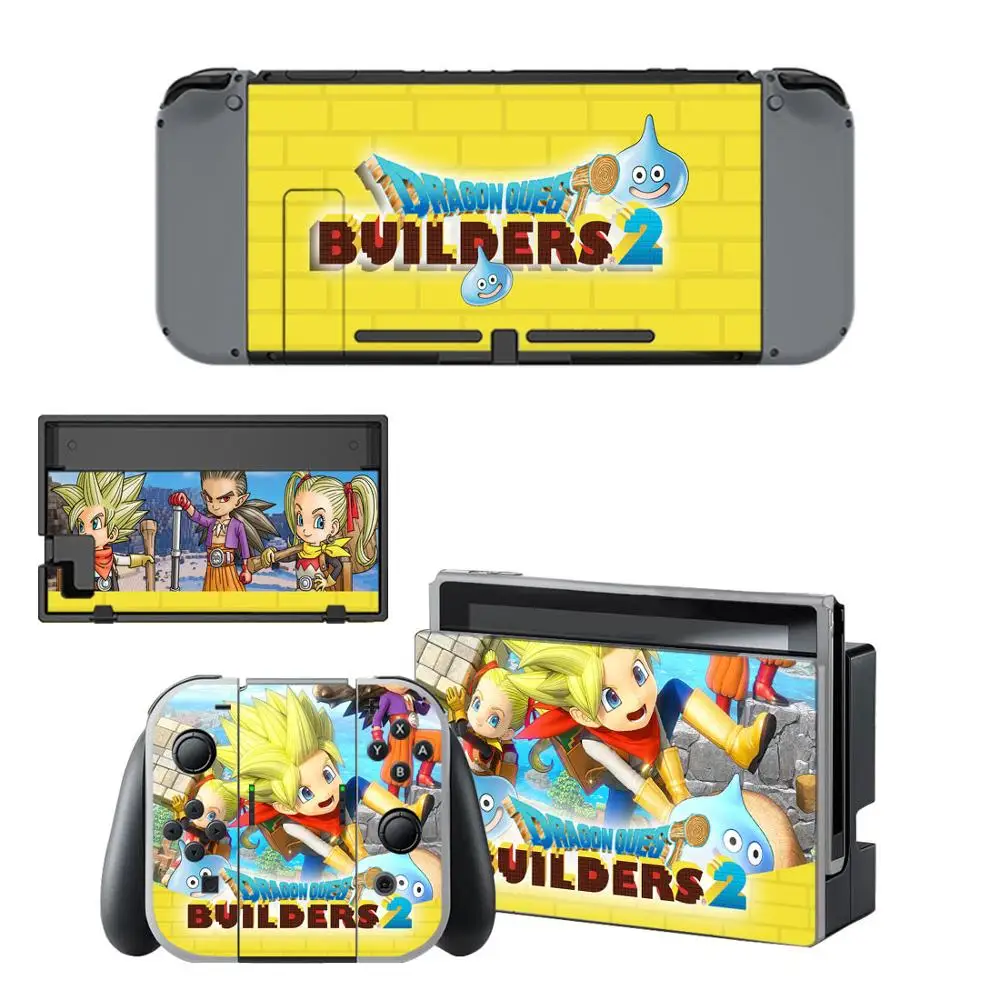 Сменные наклейки Dragon Quest nid для nintendo switch skin Switch полный комплект лицевой панели