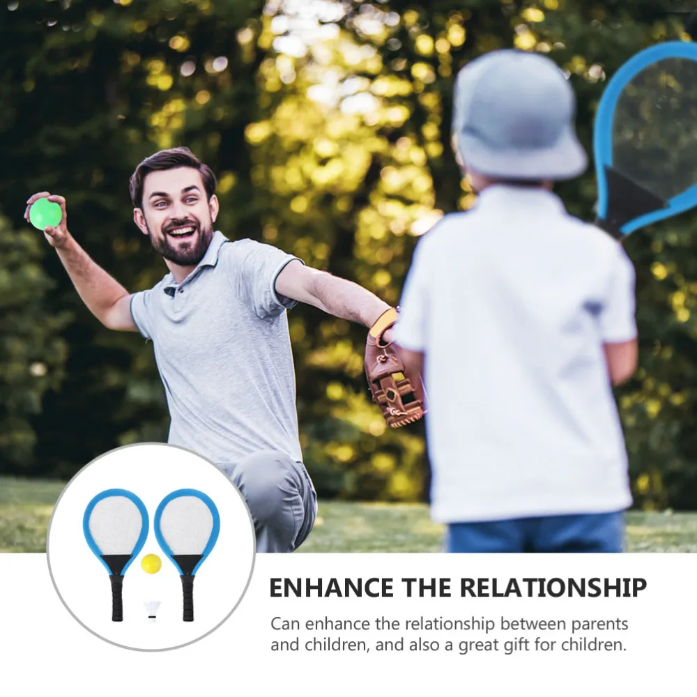 

1 Set Tennis Racket Sport Set Outdoor Activity Sport Game Set for Children