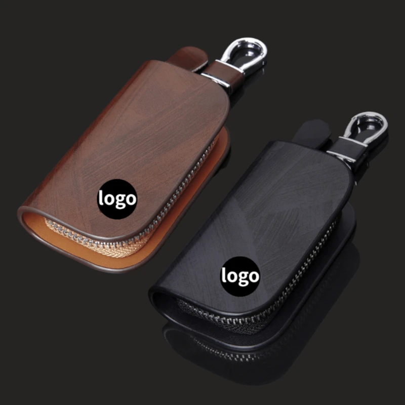 Чехол для автомобильных ключей чехол кошелек Audi Logo A3 A4 A5 A6 RS4 Mercedes Benz W211 W205 W221 BMW F20